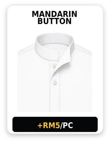 Mandarin Button collar option