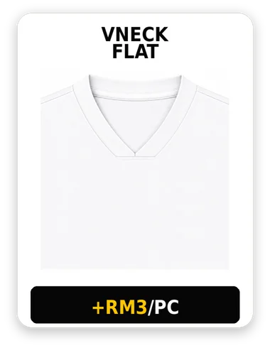 Vneck Flat collar option