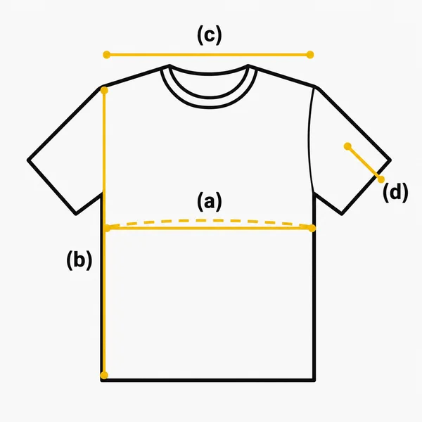 How to measure shirt chest, length, shoulder and sleeve length